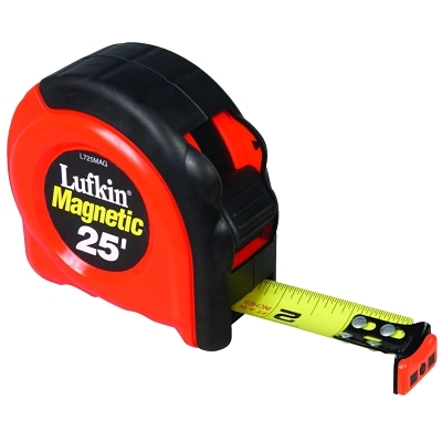 25' MAGNETIC ENDHOOK TAPE MEASURE